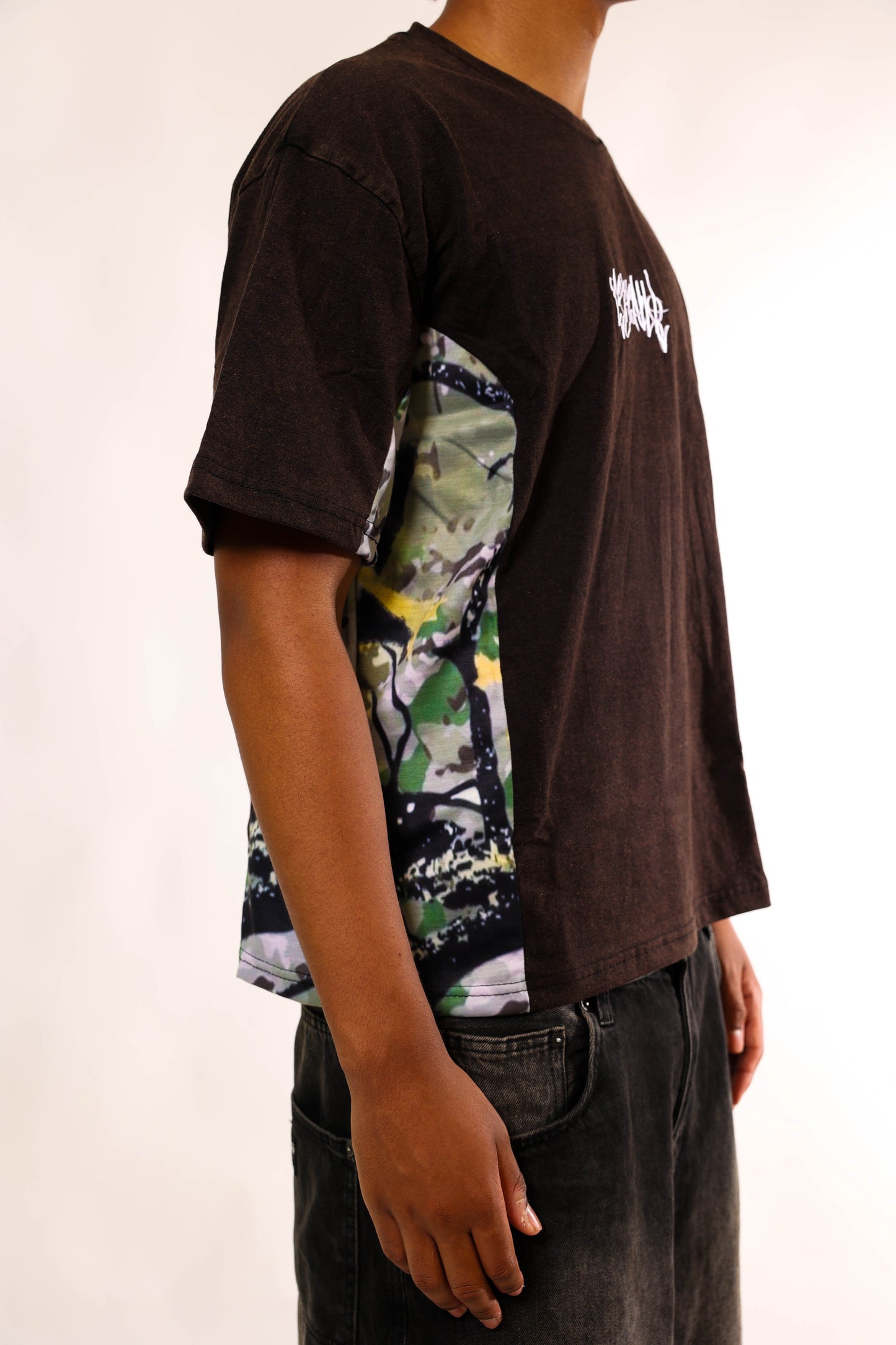 t-shirt zephyr camo noir