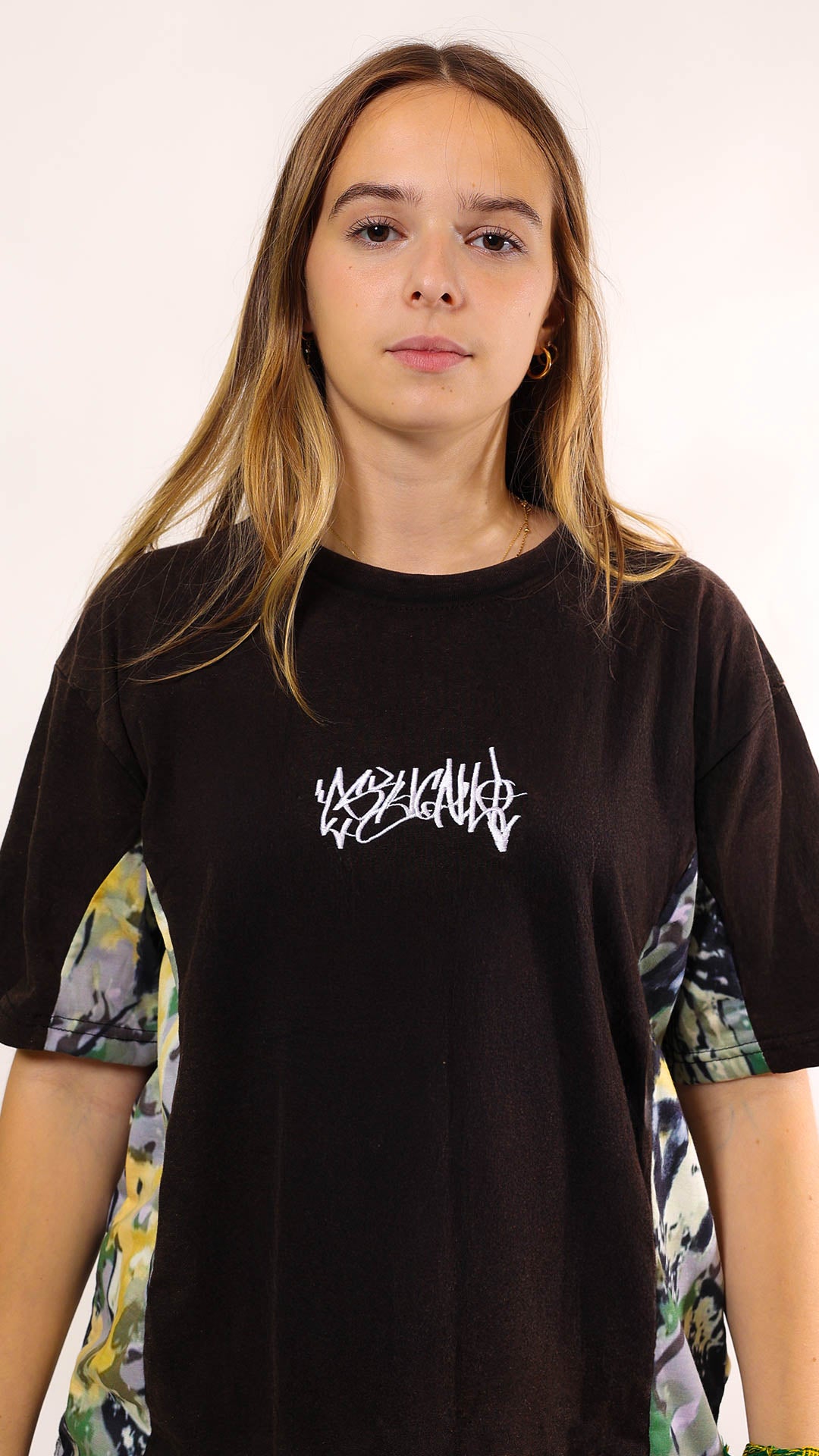 t-shirt zephyr camo noir