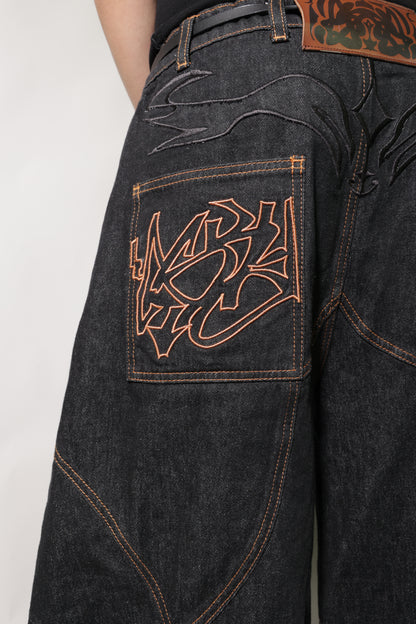 fly denim dark grey