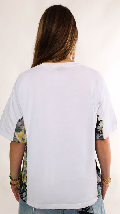 Zéphyr Camo tee blanc