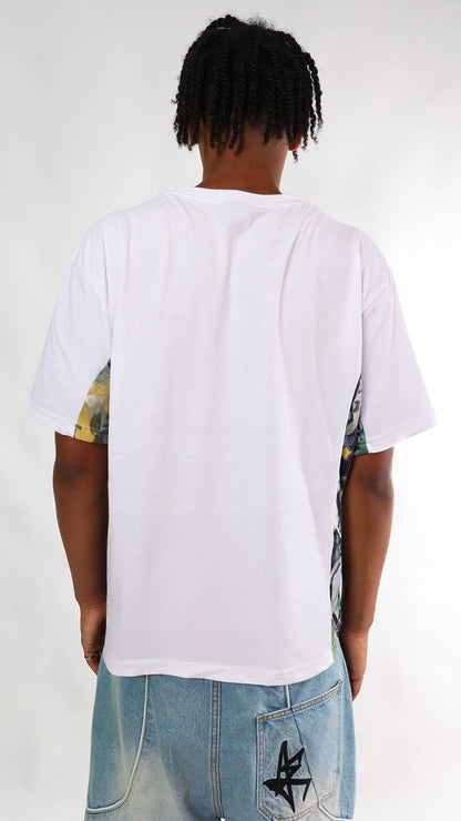 Zéphyr Camo tee blanc