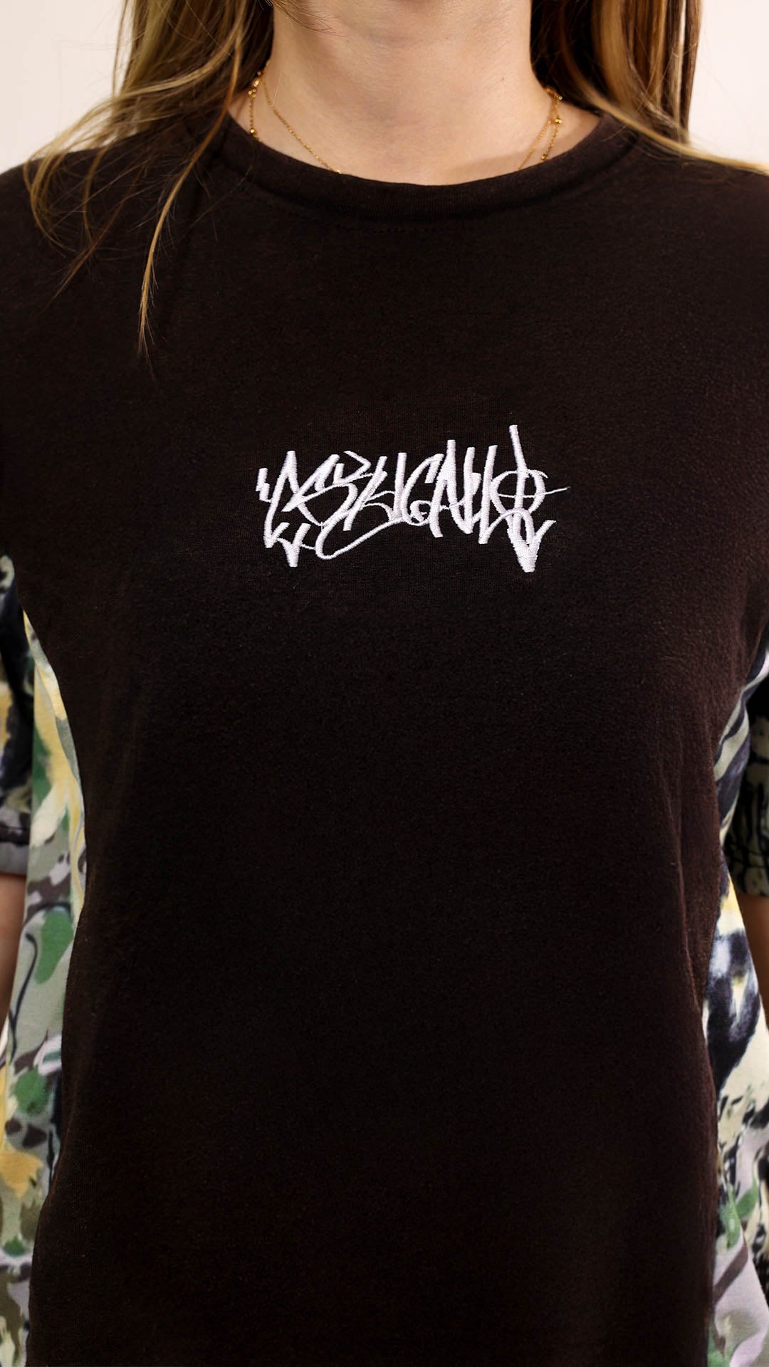 t-shirt zephyr camo noir